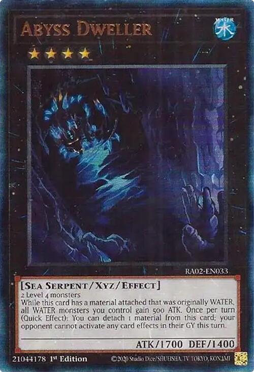 Abyss Dweller (PUR) (RA02-EN033) [Prismatic Ultimate Rare] - Yu-Gi-Oh!