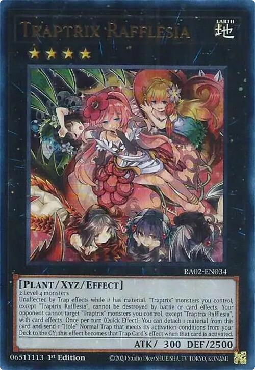 Traptrix Rafflesia (UR) (RA02-EN034) [Ultra Rare] - Yu-Gi-Oh!