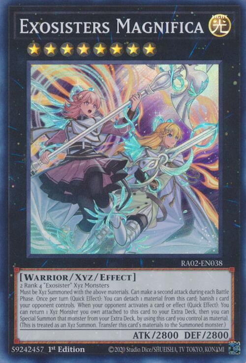 Exosisters Magnifica (RA02-EN038) [Super Rare] - Yu-Gi-Oh!
