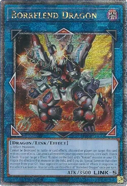 Borrelend Dragon (Quarter Century Secret Rare)