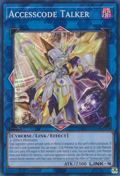 Accesscode Talker (RA02-EN044) [Super Rare] - Yu-Gi-Oh!