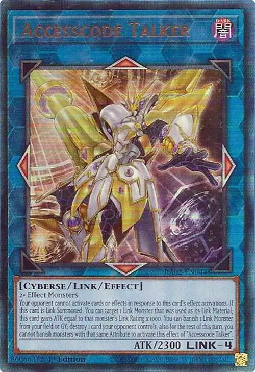 Accesscode Talker (PUR) (RA02-EN044) [Prismatic Ultimate Rare] - Yu-Gi-Oh!