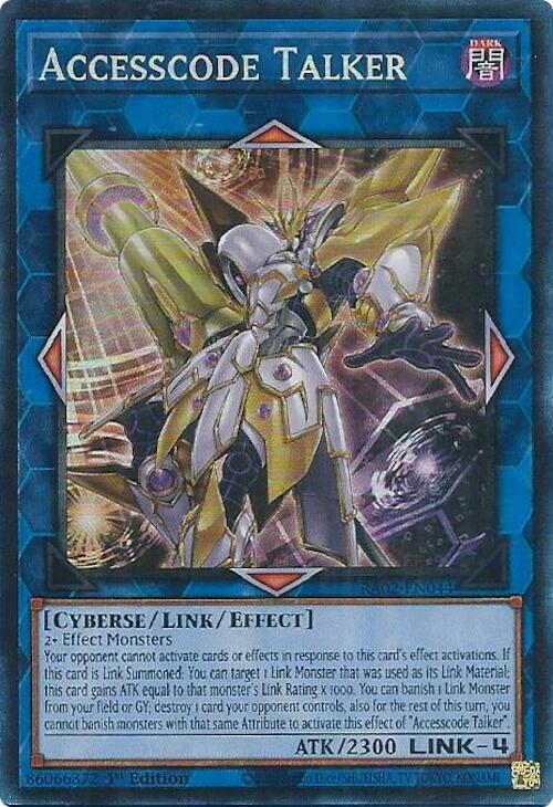 Accesscode Talker (PCR) (RA02-EN044) [Prismatic Collector's Rare] - Yu-Gi-Oh!