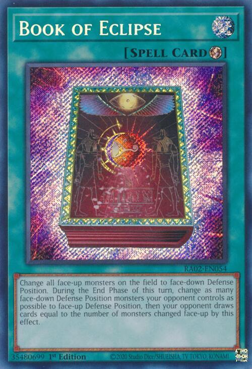 Book of Eclipse (Secret Rare) (RA02-EN054) - Yu-Gi-Oh!