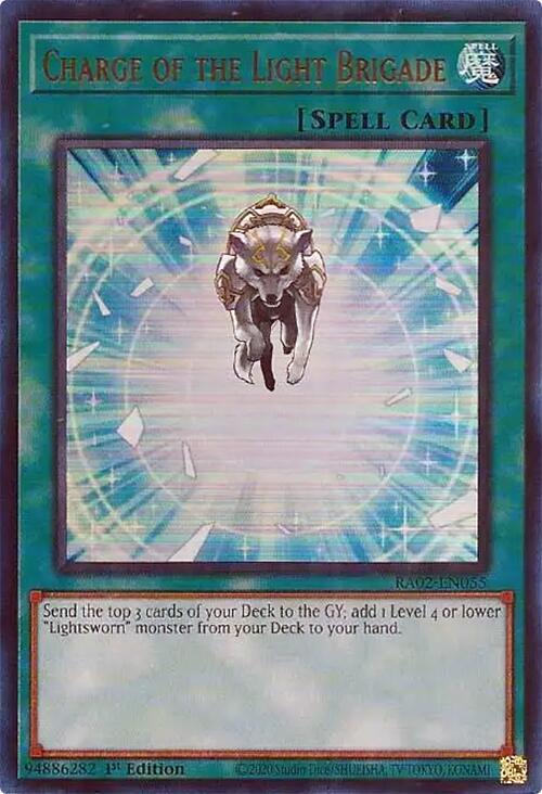Charge of the Light Brigade (UR) (RA02-EN055) [Ultra Rare] - Yu-Gi-Oh!