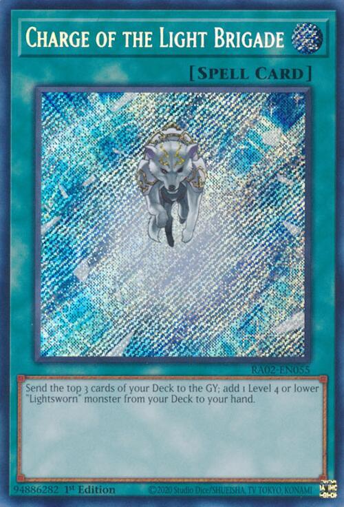 Charge of the Light Brigade (Secret Rare) (RA02-EN055) - Yu-Gi-Oh!