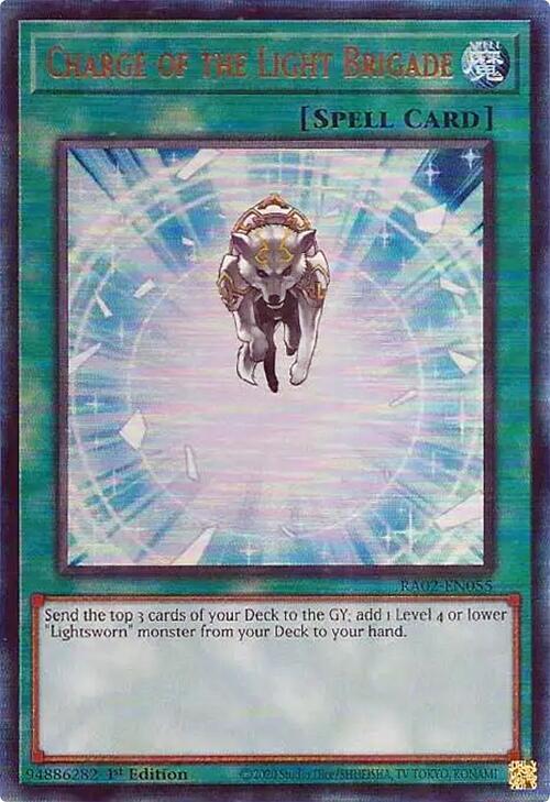 Charge of the Light Brigade (PUR) (RA02-EN055) [Prismatic Ultimate Rare] - Yu-Gi-Oh!