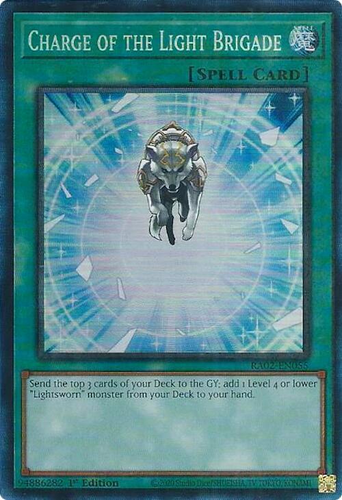 Charge of the Light Brigade (PCR) (RA02-EN055) [Prismatic Collector's Rare] - Yu-Gi-Oh!