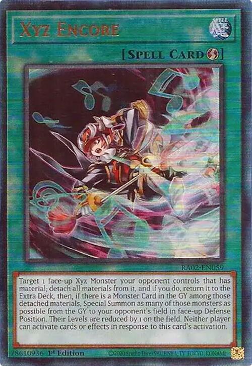 Xyz Encore (PUR) (RA02-EN059) [Prismatic Ultimate Rare] - Yu-Gi-Oh!