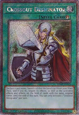 Crossout Designator (Platinum Secret Rare) (RA02-EN063) - Yu-Gi-Oh!