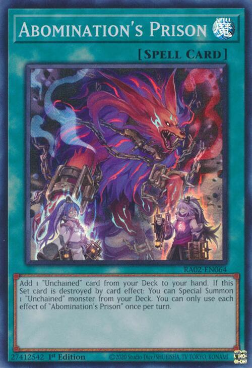 Abomination's Prison (RA02-EN064) [Super Rare] - Yu-Gi-Oh!