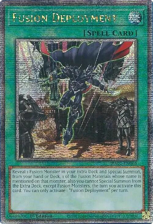 Fusion Deployment (Quarter Century Secret Rare) (RA02-EN065) - Yu-Gi-Oh!