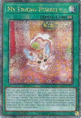 My Friend Purrely (Quarter Century Secret Rare) (RA02-EN071) - Yu-Gi-Oh!