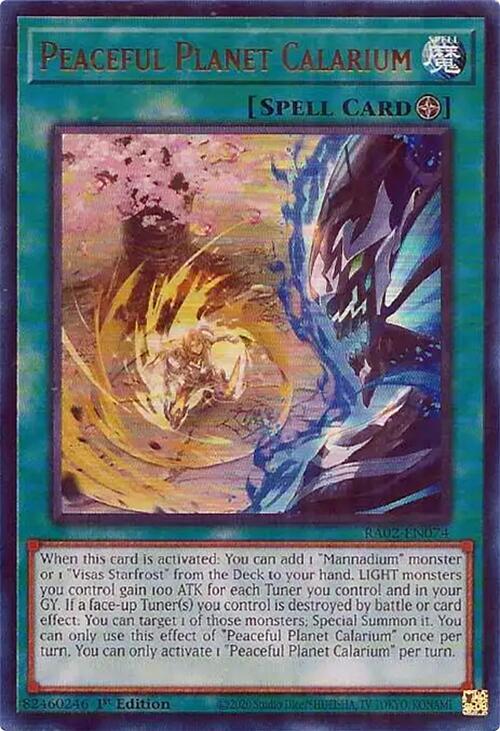 Peaceful Planet Calarium (UR) (RA02-EN074) [Ultra Rare] - Yu-Gi-Oh!