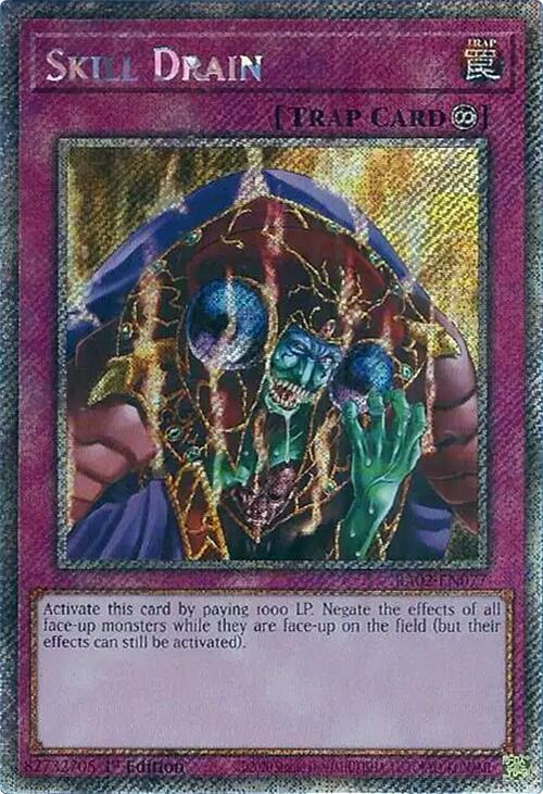 Skill Drain (Platinum Secret Rare)