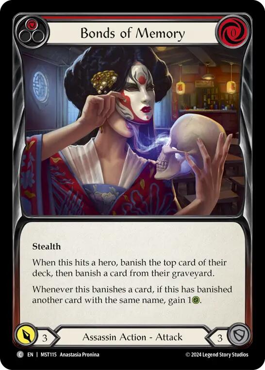 Bonds of Memory (Red) [MST115] (Part the Mistveil) - Flesh And Blood