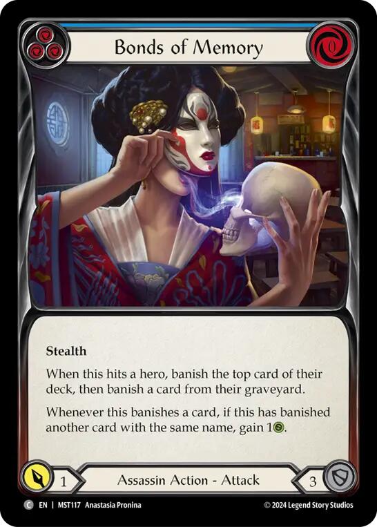 Bonds of Memory (Blue) [MST117] (Part the Mistveil) - Flesh And Blood