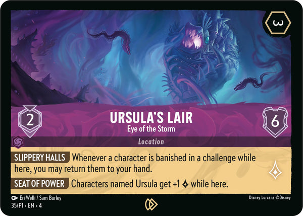 Ursula's Lair - Eye of the Storm (35) [Promo Cards] - Disney