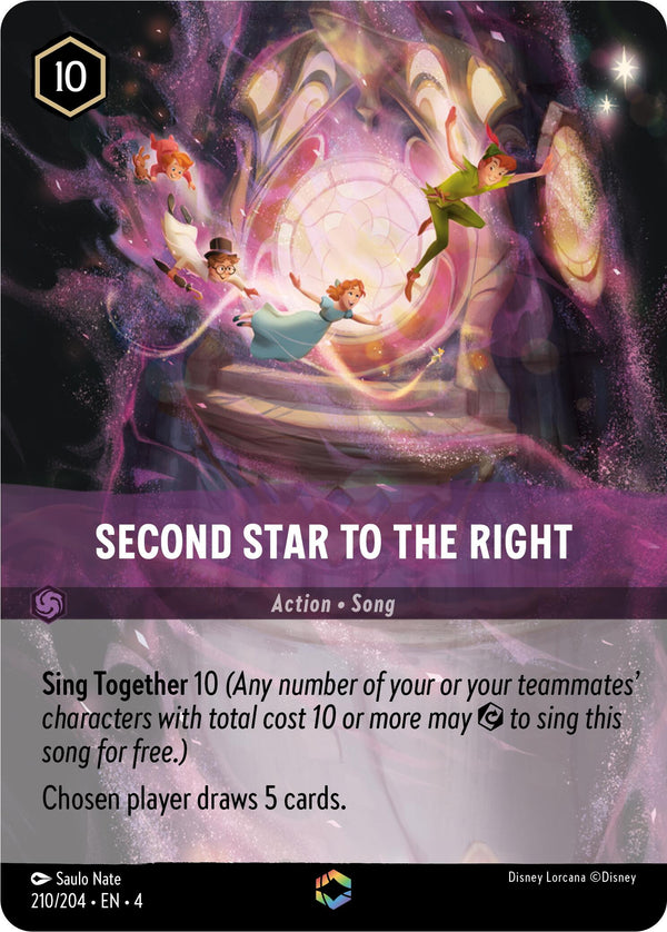 Second Star to the Right (Enchanted) (210/204) [Ursula's Return] - Disney