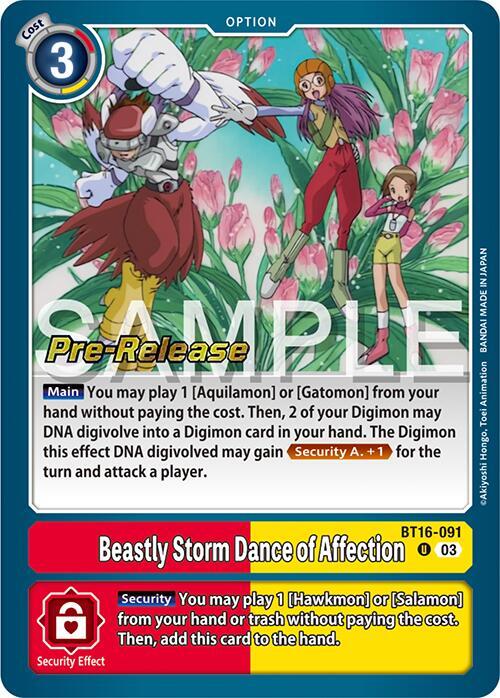 Beastly Storm Dance of Affection