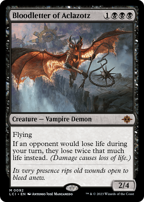 Bloodletter of Aclazotz [The Lost Caverns of Ixalan] - Magic: The Gathering