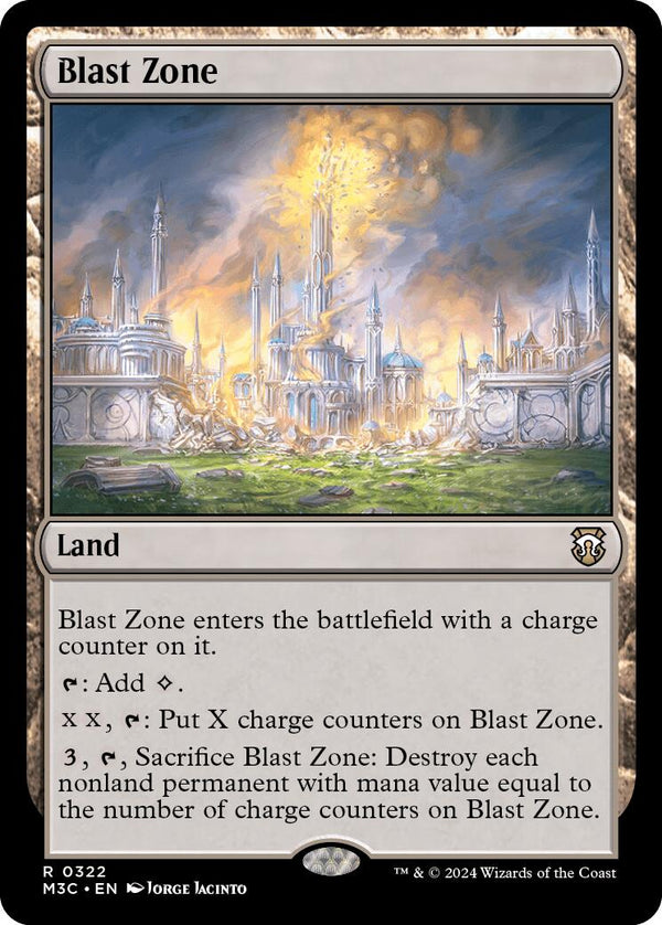 Blast Zone [Modern Horizons 3 Commander] - Magic: The Gathering