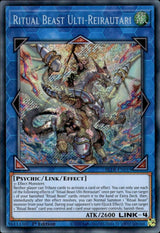Ritual Beast Ulti-Reirautari (BLTR-EN019) [Secret Rare] - Yu-Gi-Oh!