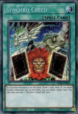 Synchro Creed (BLTR-EN029) [Secret Rare] - Yu-Gi-Oh!