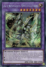Ace Spades Speculation (BLTR-EN039) [Secret Rare] - Yu-Gi-Oh!