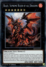 Blaze, Supreme Ruler of all Dragons (BLTR-EN045) [Secret Rare] - Yu-Gi-Oh!