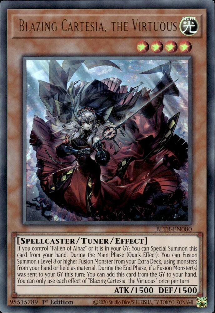 Blazing Cartesia, the Virtuous