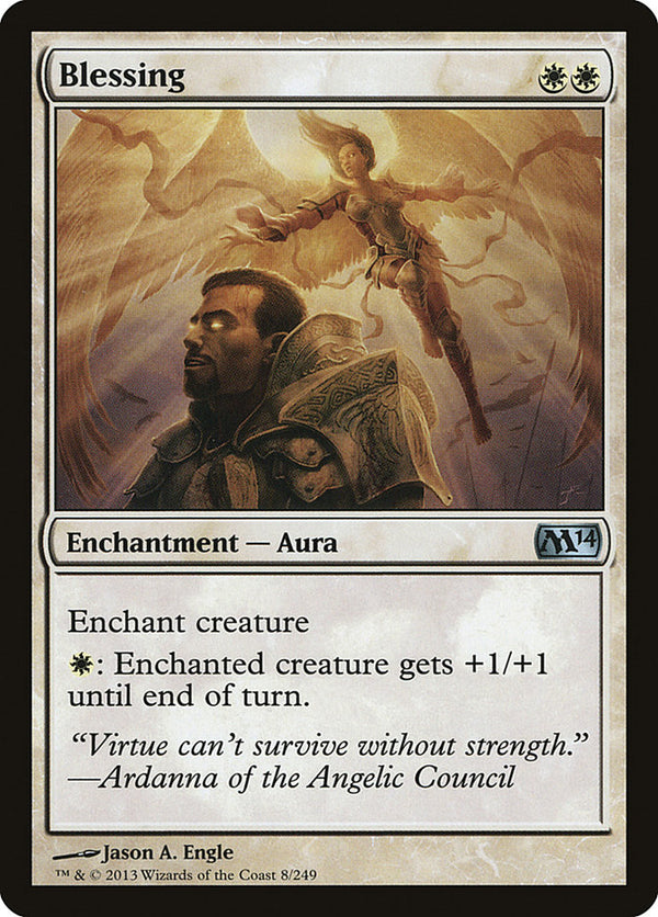 Blessing [Magic 2014] - Magic: The Gathering