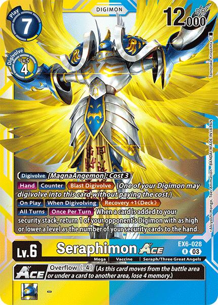 Seraphimon ACE [EX6-028] [Infernal Ascension]