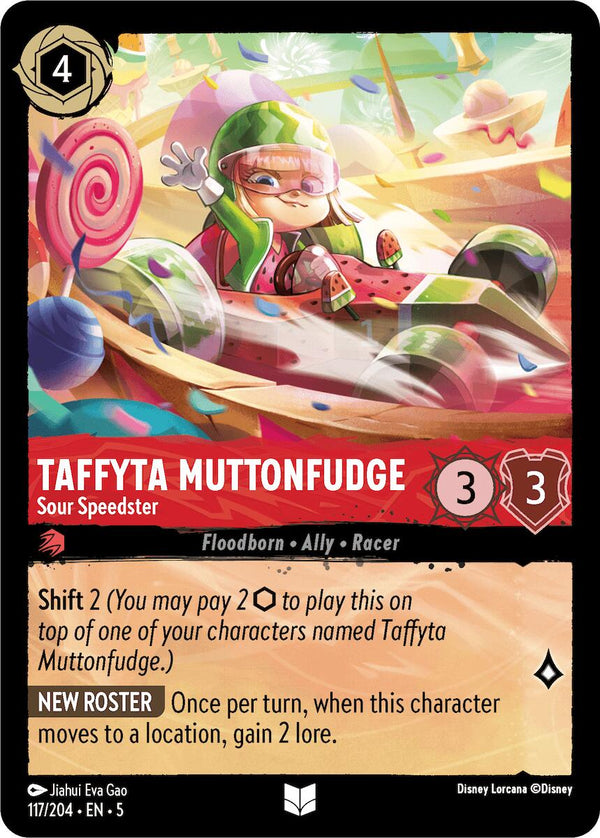 Taffyta Muttonfudge - Sour Speedster (117/204) [Shimmering Skies] - Disney