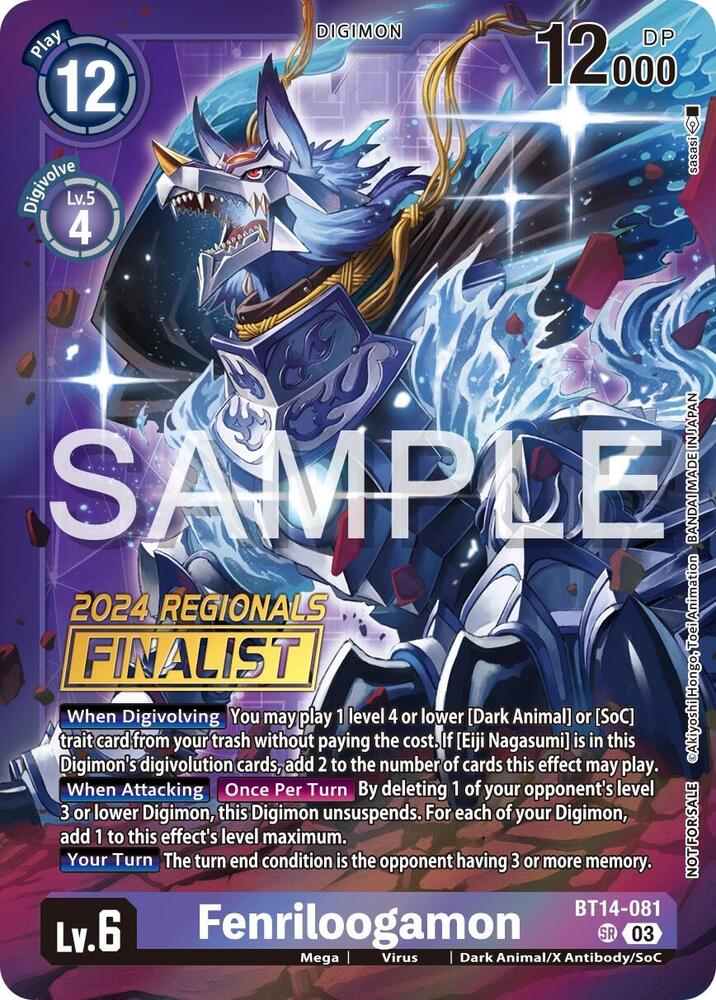 Fenriloogamon (2024 Regionals Finalist)