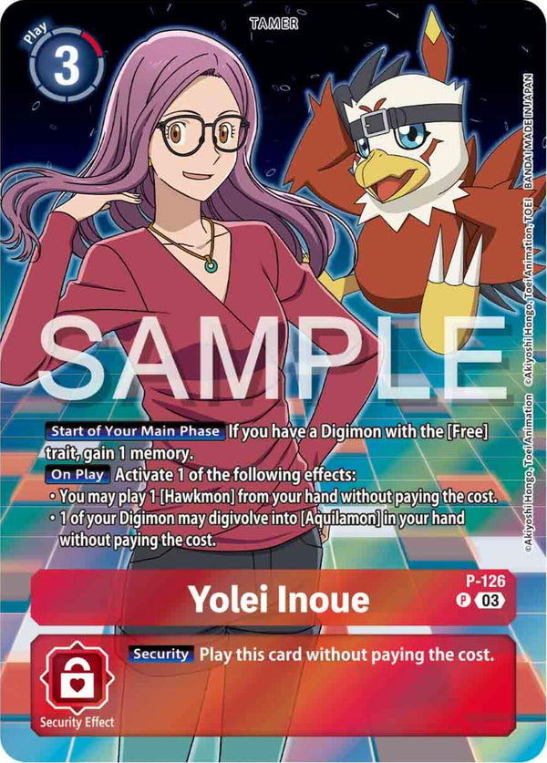 Yolei Inoue [P-126] (Digimon Adventure 02: The Beginning Set) [Promotional Cards] - Digimon