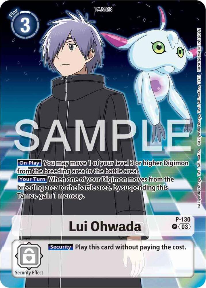 Lui Ohwada - P-130 (Digimon Adventure 02: The Beginning Set)