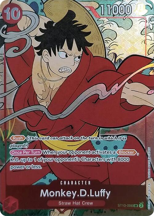 Monkey.D.Luffy (English Version 1st Anniversary Set) [One Piece Promotion Cards] - Bandai
