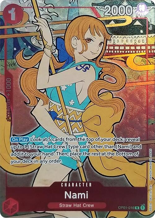 Nami (English Version 1st Anniversary Set) [One Piece Promotion Cards] - Bandai