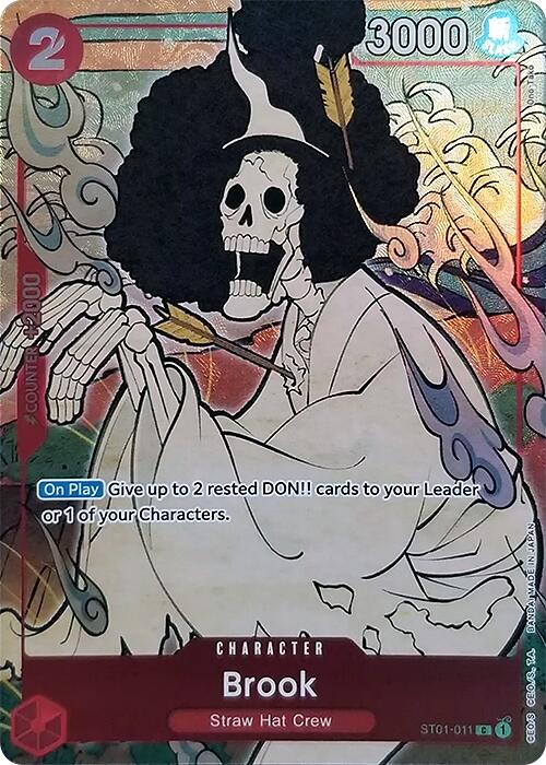 Brook (English Version 1st Anniversary Set) [One Piece Promotion Cards] - Bandai