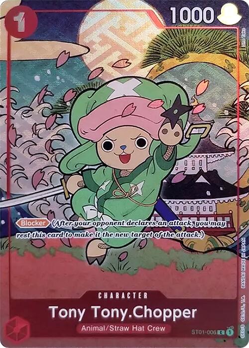Tony Tony.Chopper (English Version 1st Anniversary Set) [One Piece Promotion Cards] - Bandai