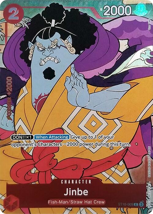 Jinbe (English Version 1st Anniversary Set) [One Piece Promotion Cards] - Bandai