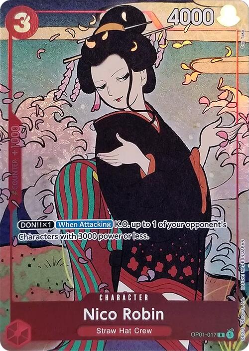 Nico Robin (English Version 1st Anniversary Set) [One Piece Promotion Cards] - Bandai