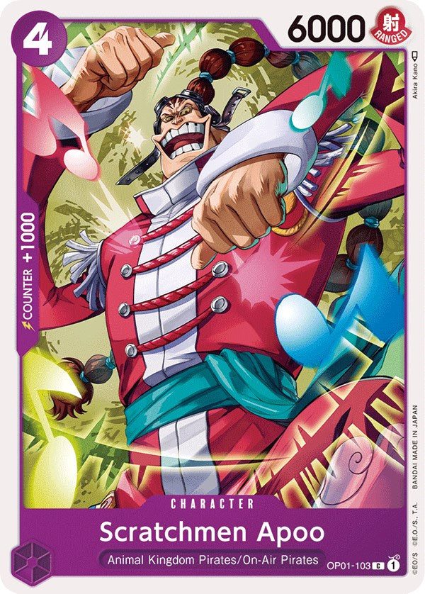 Scratchmen Apoo [Romance Dawn] - Bandai