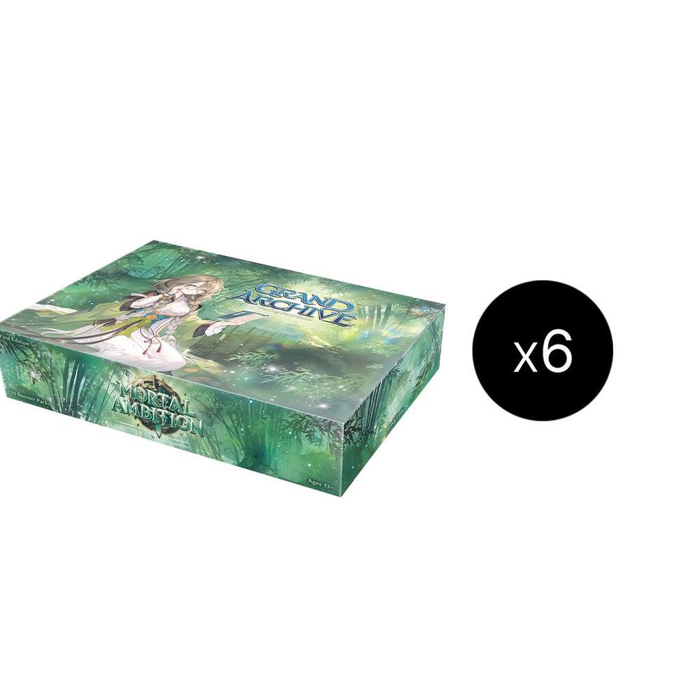 Mortal Ambition 1st Edition Booster Box Case