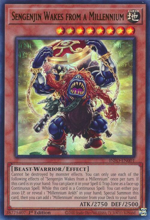 Sengenjin Wakes from a Millennium (INFO-EN001) [Ultra Rare] - Yu-Gi-Oh!