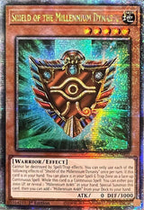 Shield of the Millennium Dynasty (Quarter Century Secret Rare) (INFO-EN003) - Yu-Gi-Oh!