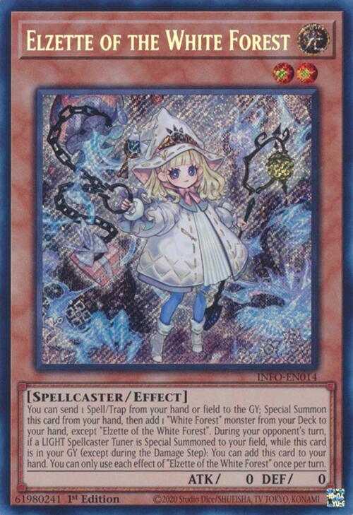 Elzette of the White Forest [INFO-EN014] Secret Rare