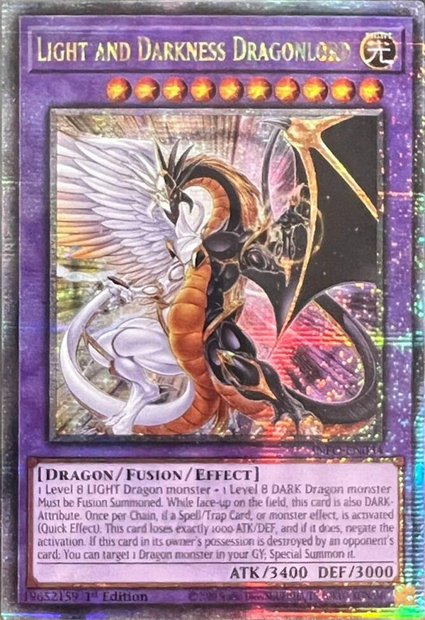 Light and Darkness Dragonlord (Quarter Century Secret Rare) [INFO-EN034] Quarter Century Secret Rare - Yu-Gi-Oh!