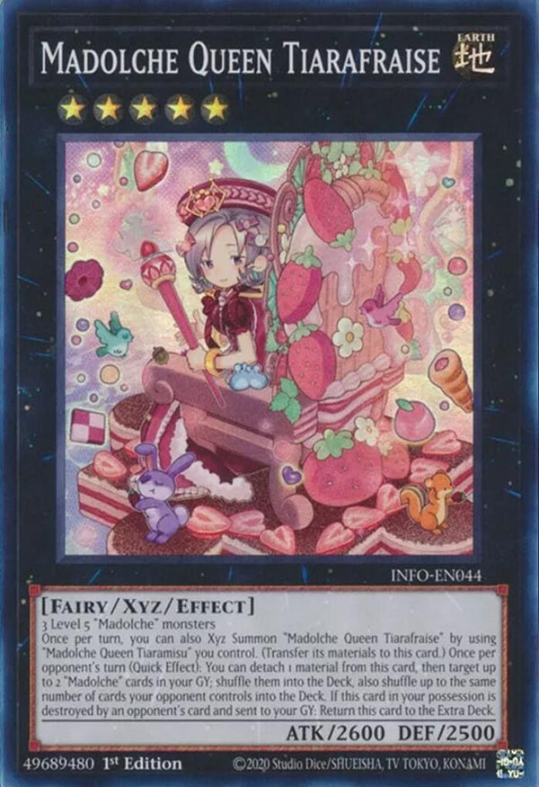 Madolche Queen Tiarafraise [INFO-EN044] Super Rare - Yu-Gi-Oh!